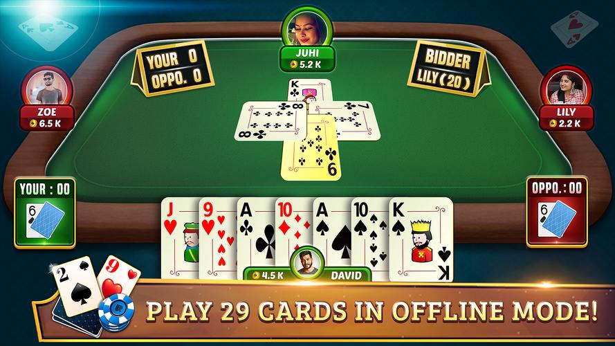 29 Card Game Plus スクリーンショット 0