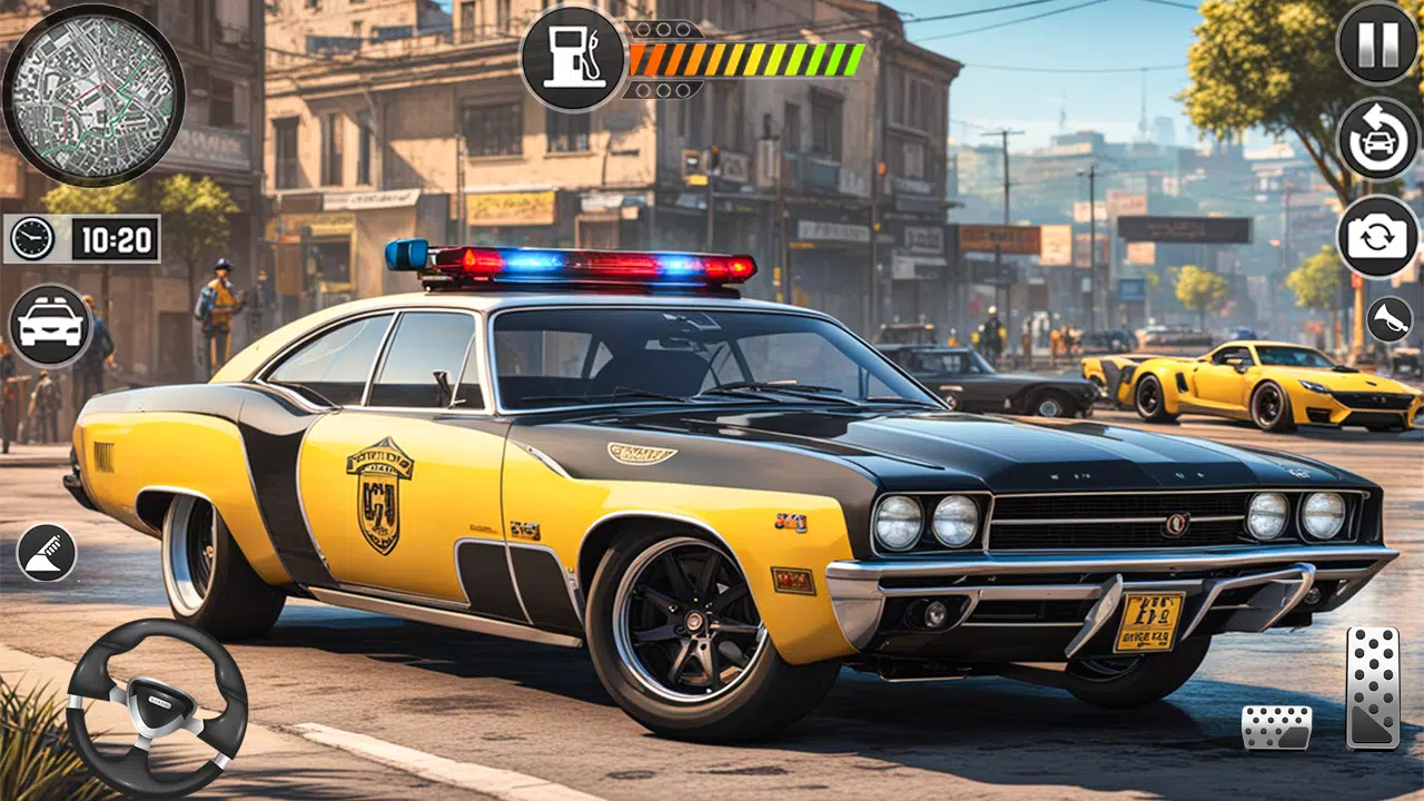 Luxury Police Car Parking Game 螢幕截圖 1