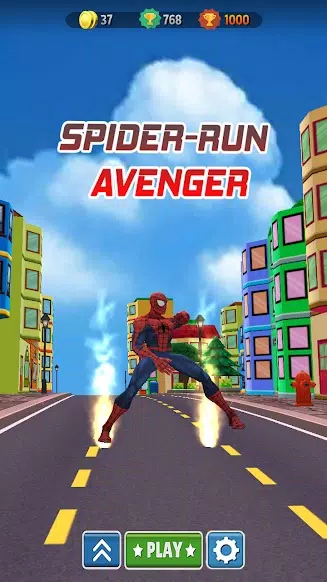 Spider Run Avenger 螢幕截圖 0