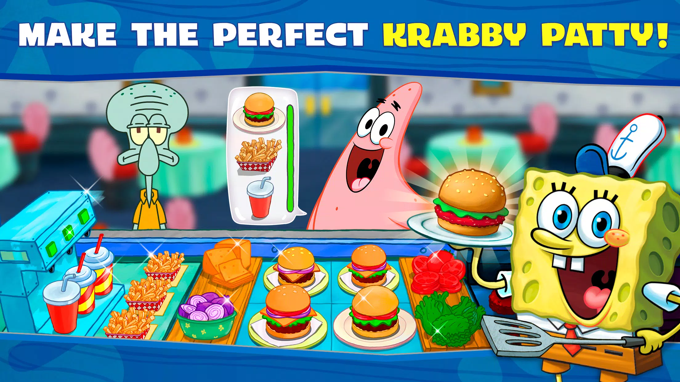 SpongeBob: Krusty Cook-Off Ekran Görüntüsü 1