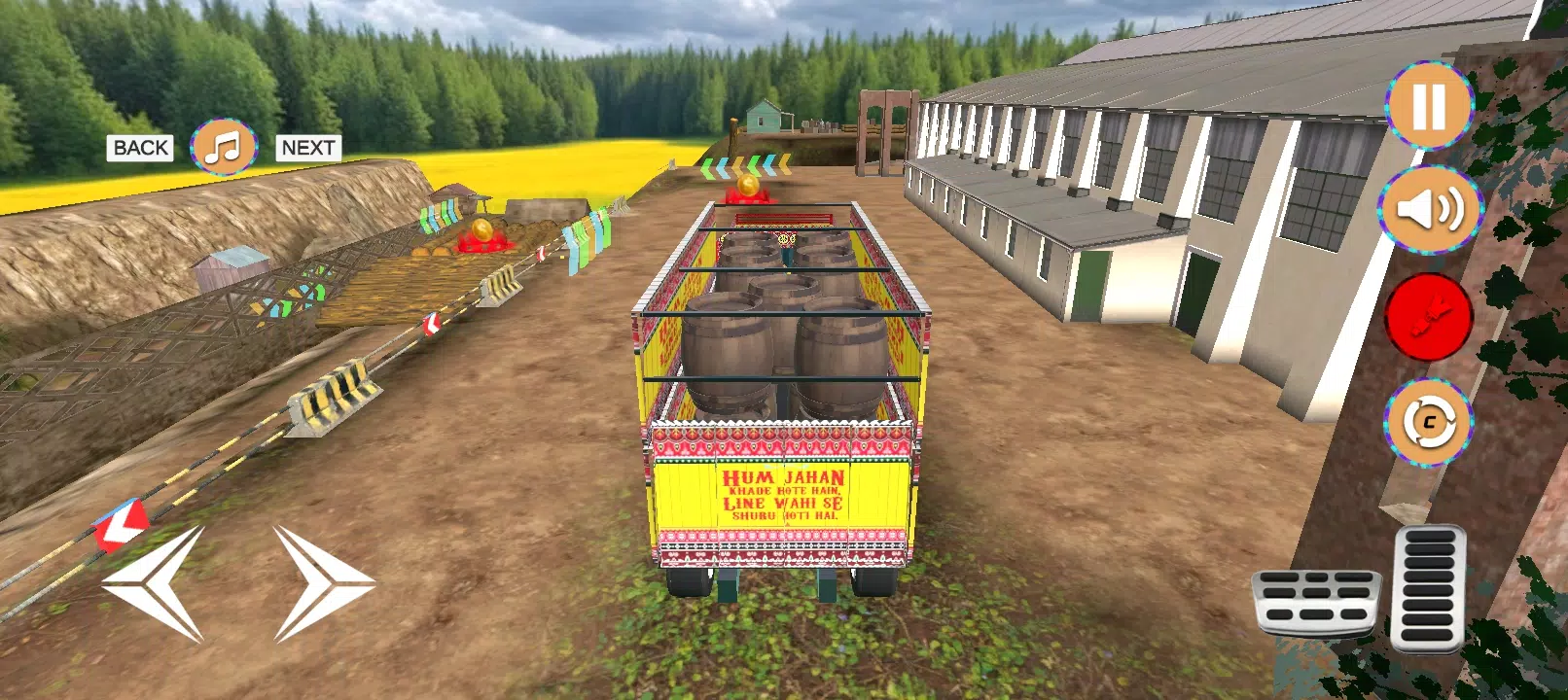 Hill Truck Simulator Games 3d 螢幕截圖 0