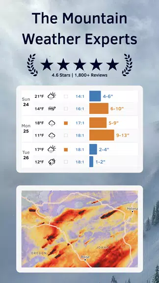 OpenSnow: Snow Forecast Ekran Görüntüsü 0