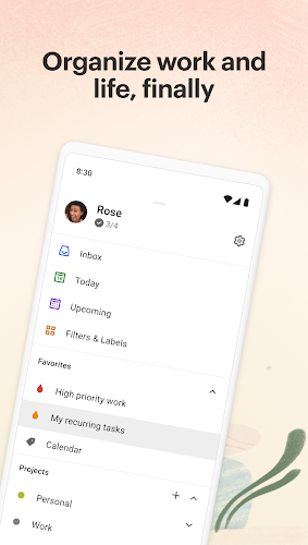 Todoist: Planner & Calendar ภาพหน้าจอ 0