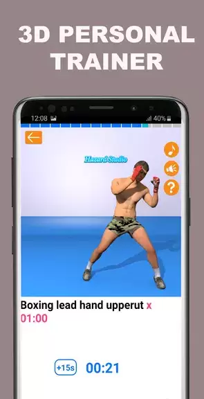 Schermata Kickboxing fitness Trainer 3