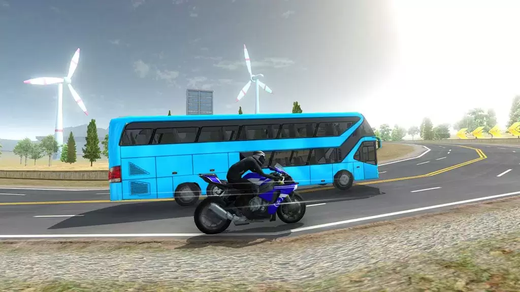 Bike VS Bus Racing Games Screenshot 3