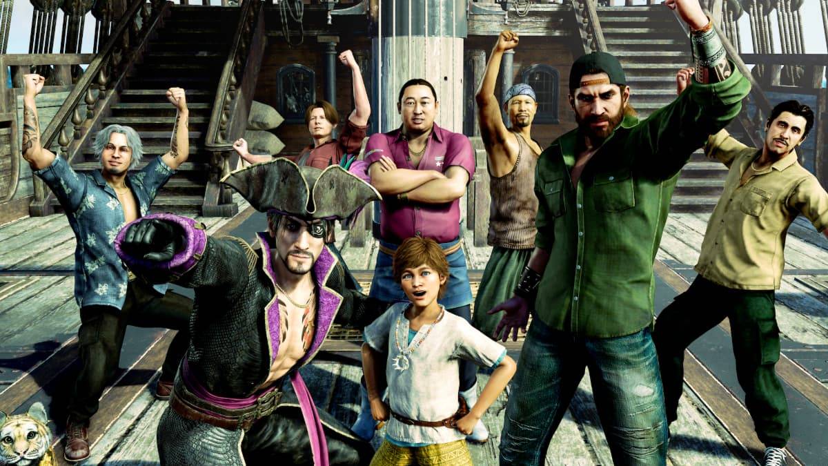 Les meilleurs choix d'équipage en début de partie pour comme un dragon: Pirate Yakuza à Hawaï