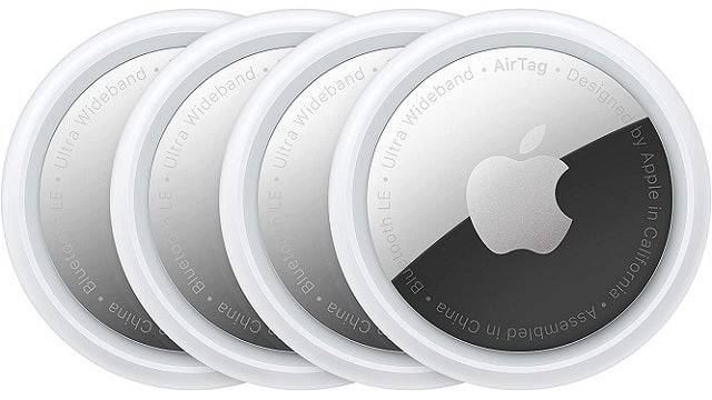 4-пакетные Apple Airtags