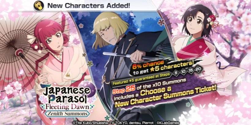 Bleach: Brave Souls organiseert nieuwe campagnes om in-game en real-world beloningen te verdienen