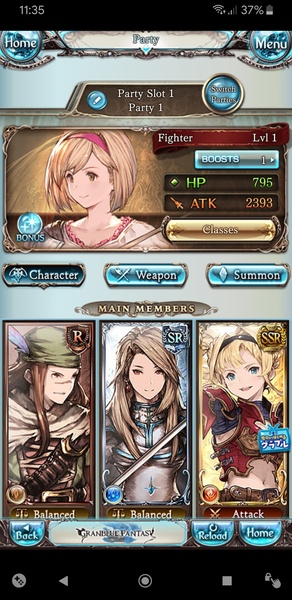 Granblue Fantasy ဖန်သားပြင်ဓာတ်ပုံ 1