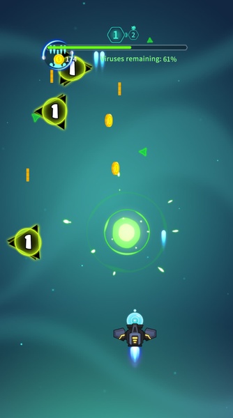 Virus War - Space Shooting Screenshot 1