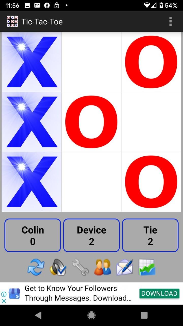 Tic-Tac-Toe Screenshot 2