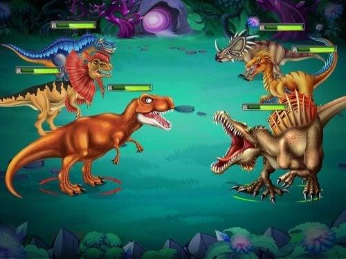 Dino Battle Ảnh chụp màn hình 2