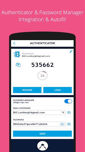 SAASPASS Authenticator 2FA App স্ক্রিনশট 1