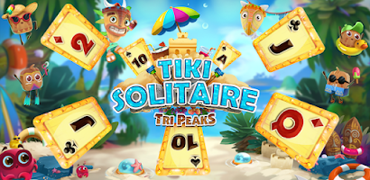 Tiki Solitaire TriPeaks Zrzut ekranu 0