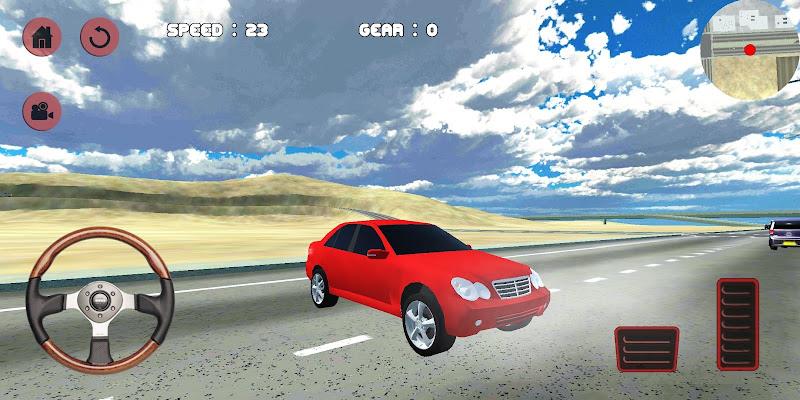 C180 Driving Simulator Tangkapan skrin 2