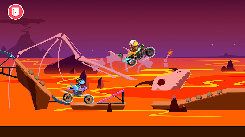 Dirt Bike Games for Kids Captura de pantalla 1