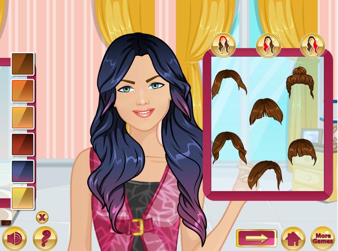 Model Star Girl Dress Up Games Captura de tela 1