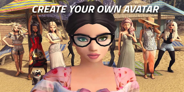 Avakin Life - 3D virtual world MOD 螢幕截圖 0