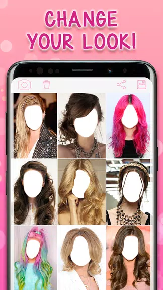 Long Hairstyles Photo স্ক্রিনশট 0