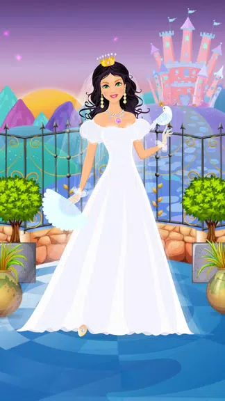 Princess Wedding Dress Up Game Ảnh chụp màn hình 0