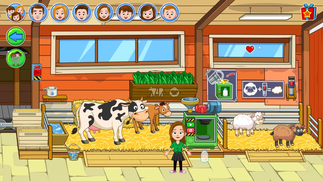 My Town Farm Animal game Tangkapan skrin 3