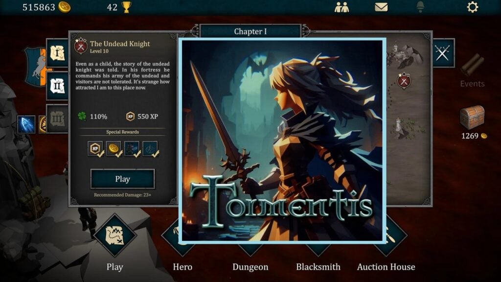 Android Dungeon Adventure: Magagamit na ngayon ang Tormentis