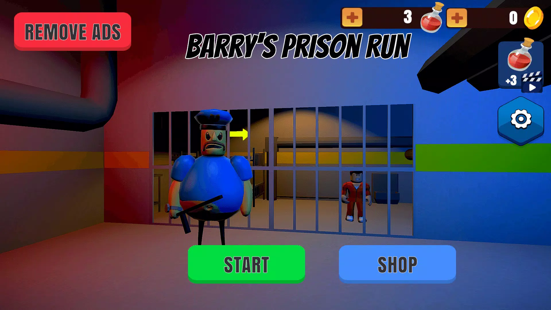 Obby Prison Escape Ảnh chụp màn hình 0