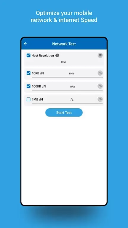 Schermata Signal Strength Test & Refresh 1