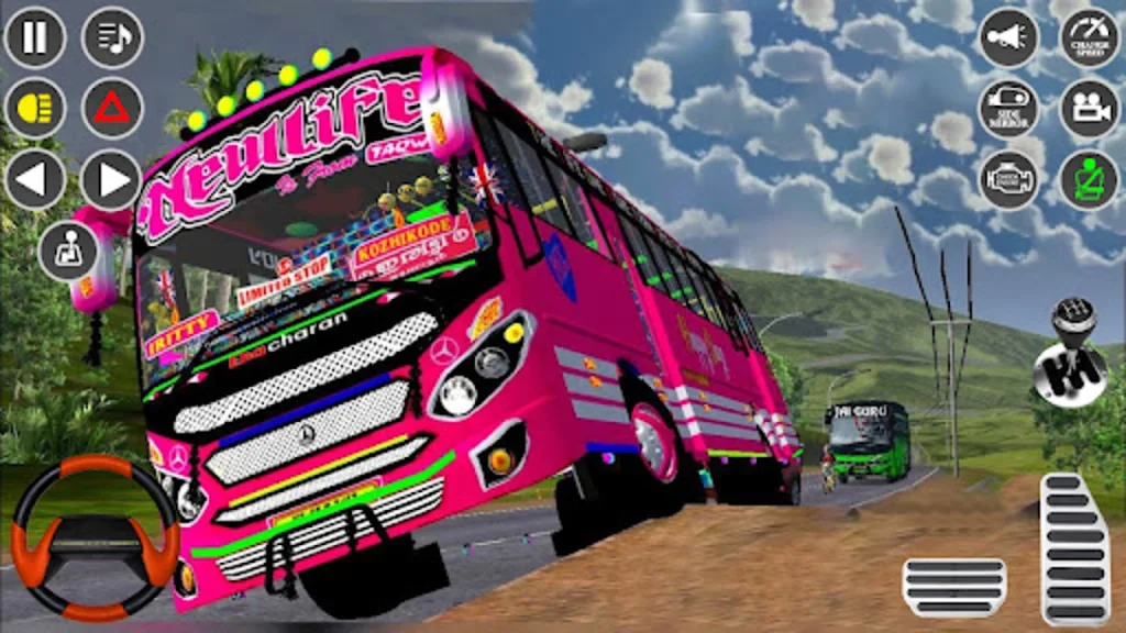 Real Passenger Bus Driving Sim ဖန်သားပြင်ဓာတ်ပုံ 3