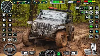 Offroad Mud Jeep Simulator 3d 螢幕截圖 0