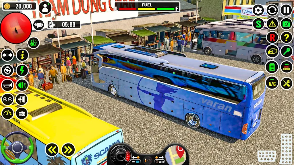 Coach Bus Driving 3D Bus Game Tangkapan skrin 0