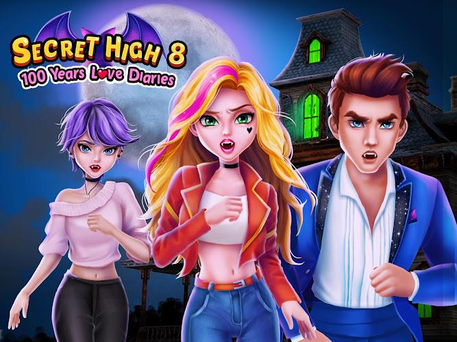 Secret High School Story Games Capture d'écran 0