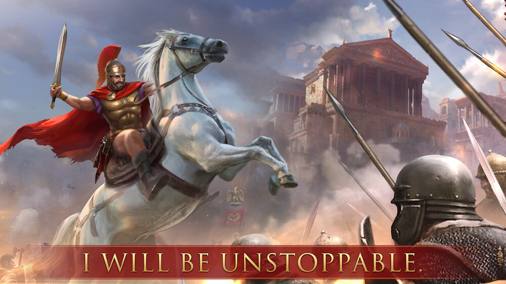 Grand War: Rome Strategy Games Mod Capture d'écran 3