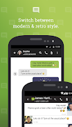 The Text Messenger App Captura de pantalla 0