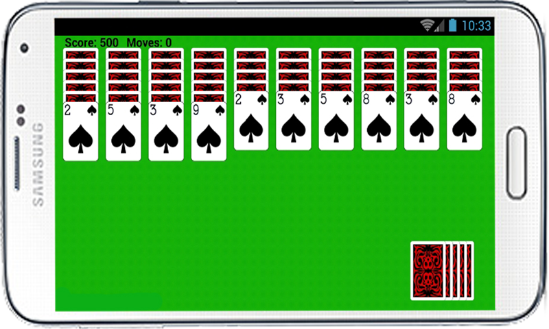 Spider Solitaire Free Game HD Captura de pantalla 0