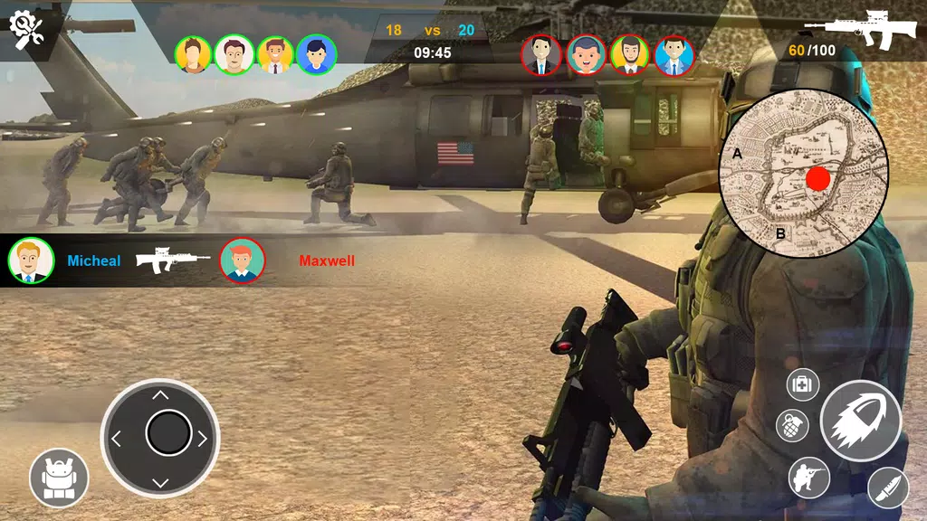 Army Transport Helicopter Game Скриншот 2