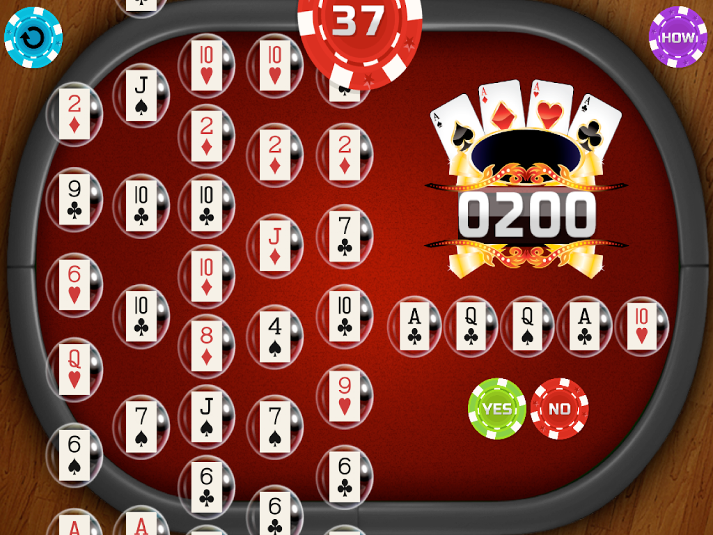 Bubble Pop Poker Ảnh chụp màn hình 2