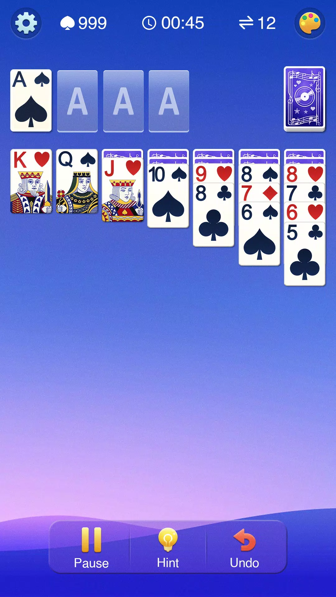 Solitaire Card Game Capture d'écran 1