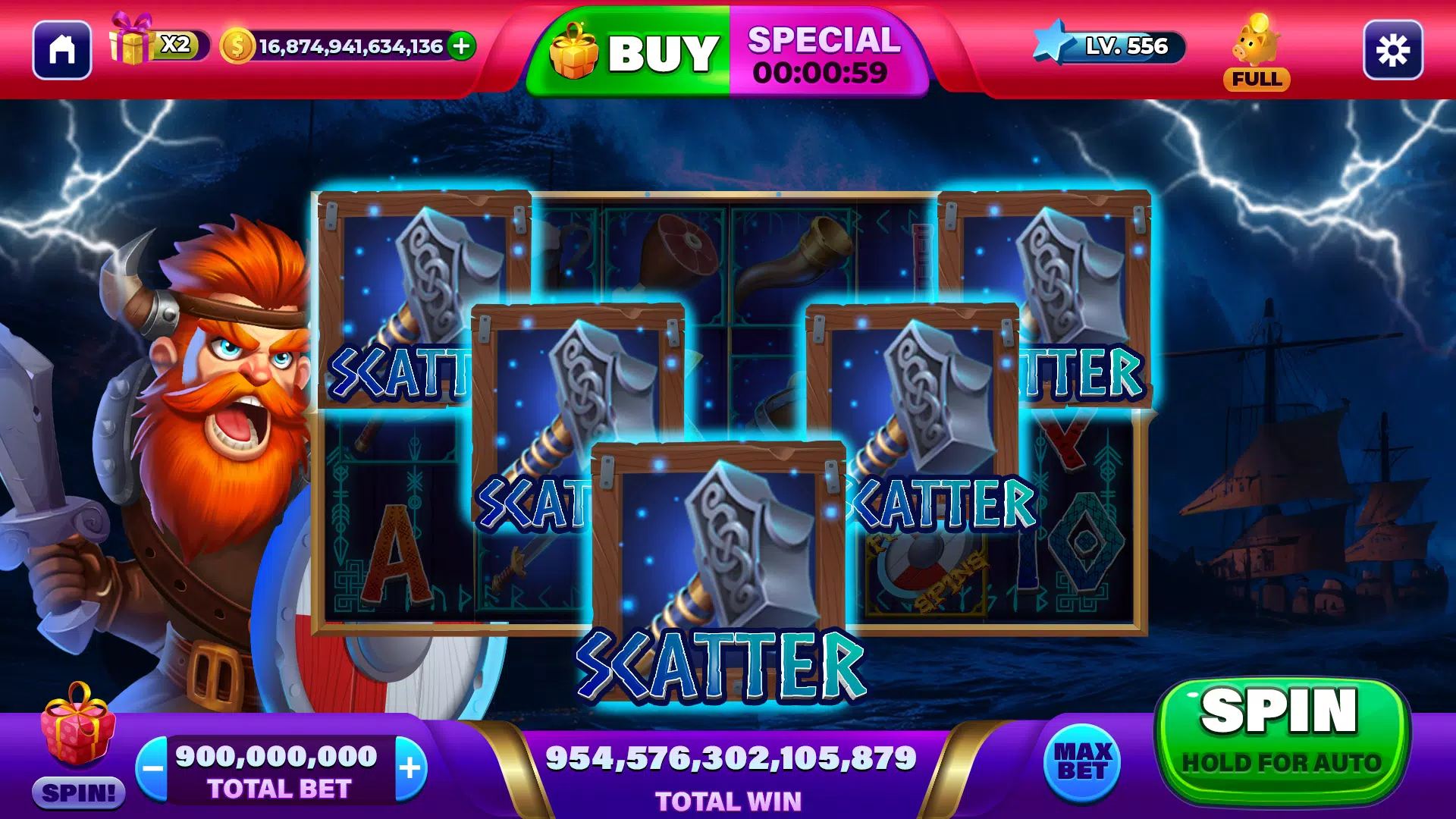 Schermata Clover Slots Epic Casino Games 3