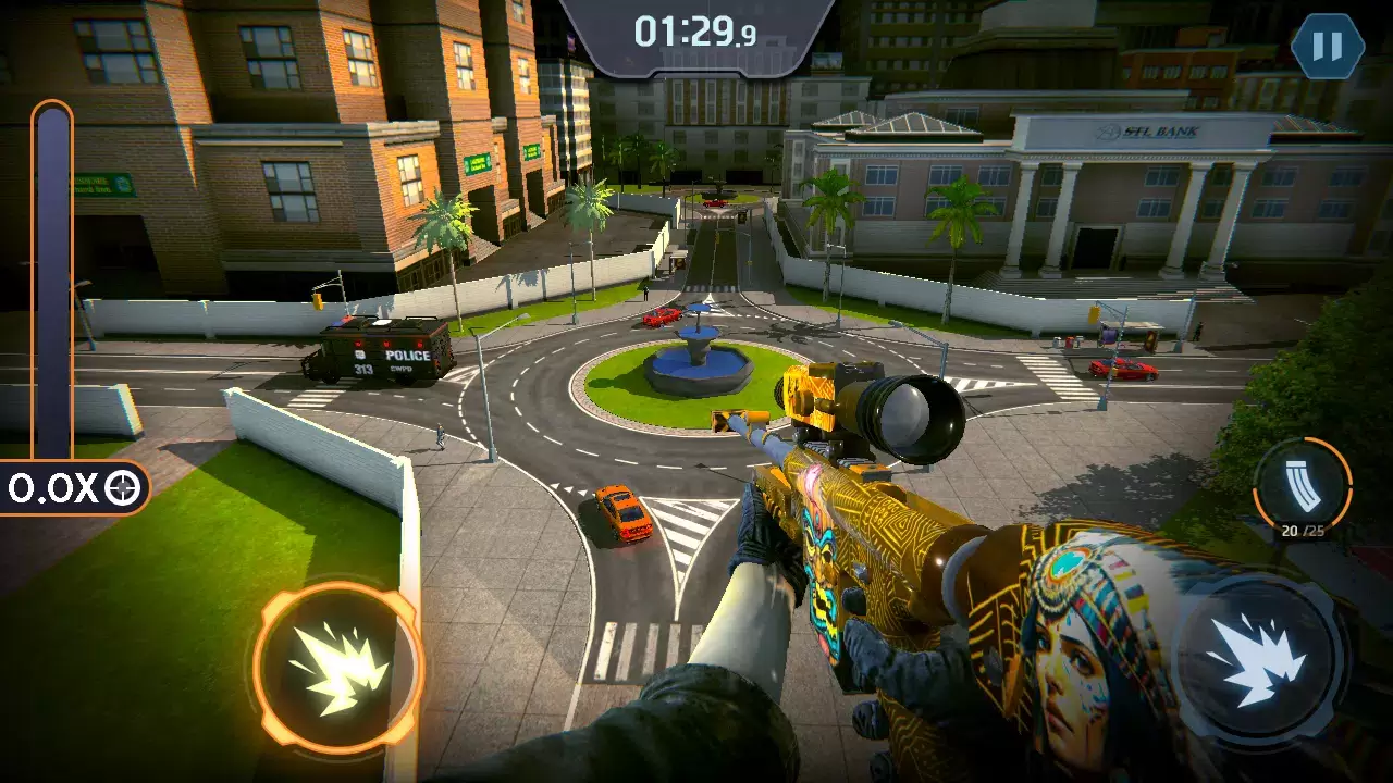 Schermata Modern Sniper 3d: Gun Shooting 1