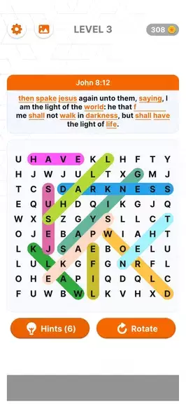 Bible Verse Search-Word Search Captura de pantalla 3