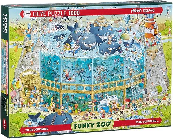 Heye 29777 Puzzle ที่อยู่อาศัยของมหาสมุทร (1,000 ชิ้น)