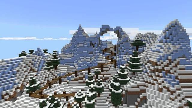 graines de biome de neige minecraft