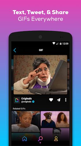 GIPHY: GIF & Sticker Keyboard Screenshot 3