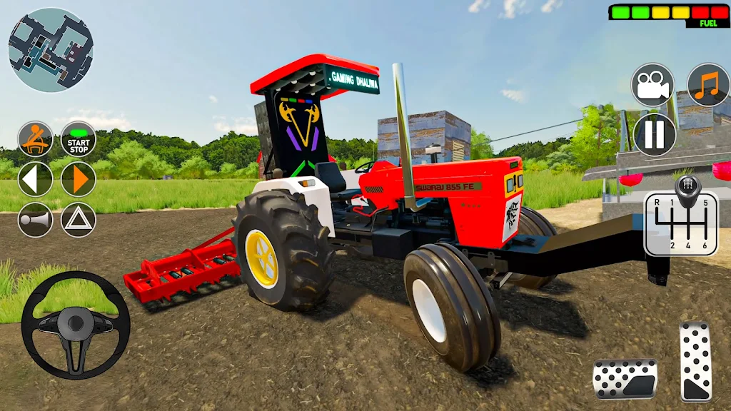 Cargo Tractor Farming Game 3D Captura de tela 2