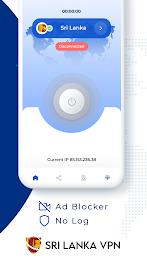 VPN Sri Lanka - Get LK IP スクリーンショット 1