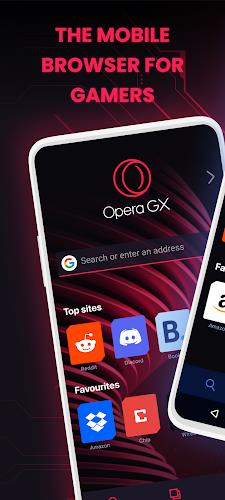 Opera GX: Gaming Browser 螢幕截圖 0