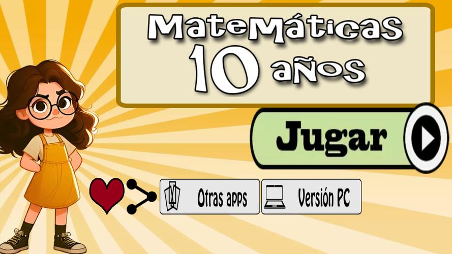 Matemáticas 10 años Captura de pantalla 0