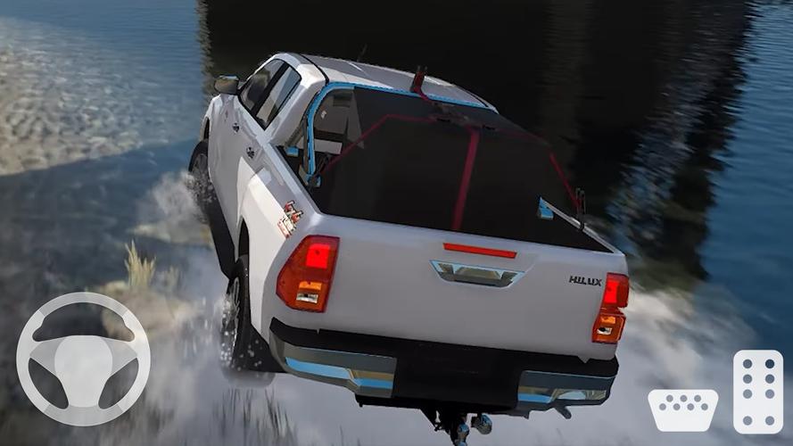 Hilux: Pickup Offroad 4x4 Captura de pantalla 3