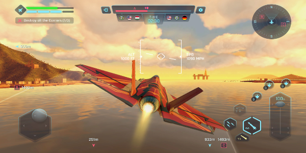 Sky Warriors: Airplane Games স্ক্রিনশট 2
